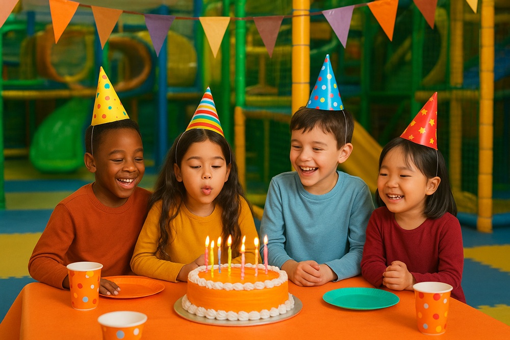 October-Inspired Kids’ Birthday Parties at Kids Funhouse